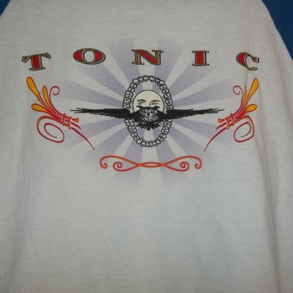 Very Rare TONIC alt rock band Shirt 90's - Picture 4 of 4
